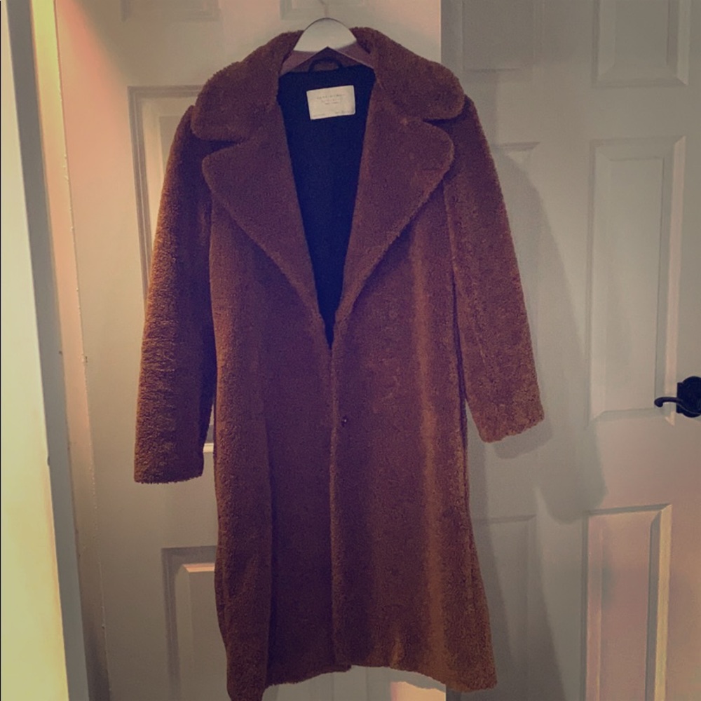 Zara teddy coat